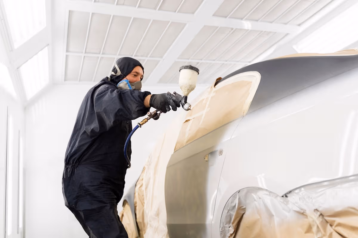 Full car body respray in Abu Dhabi